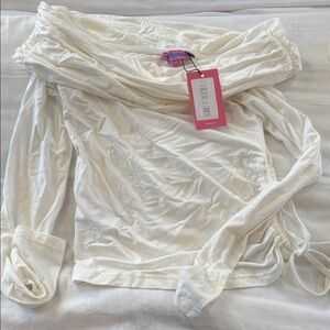 Edikted White Off-Shoulder Top